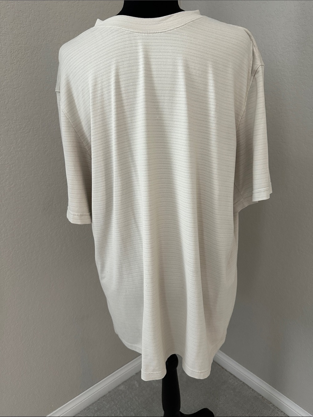 lululemon athletica Cream Short-Sleeve Ribbed Tee